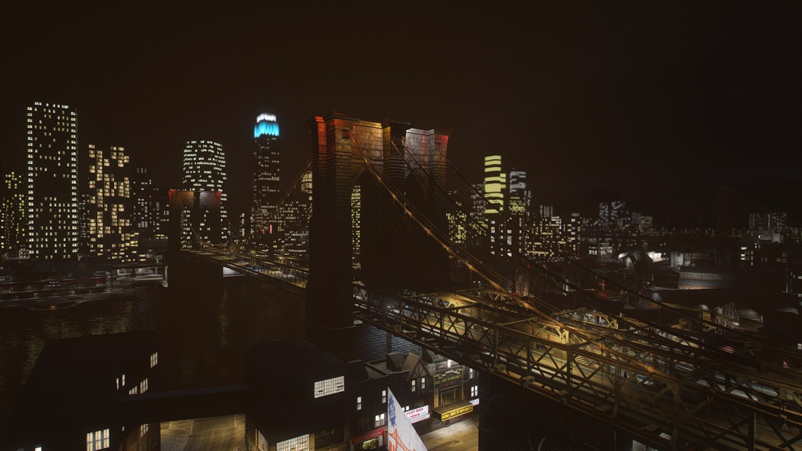 A city skyline and illuminated bridge at night, from the MBCT image archive.